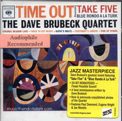 CD,The Dave Brubeck Quartet - Time Out(USA)