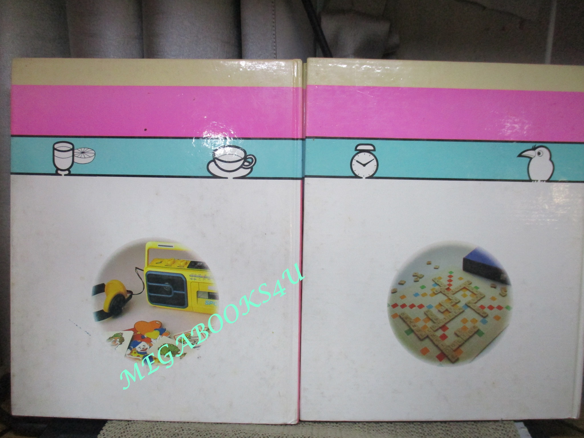 หนังสือ ชุดเรียนรู้ภาษาอังกฤษเบื้องต้นสำหรับเด็ก 2 ภาษา ครบชุด เล่ม01-10 สภาพดี