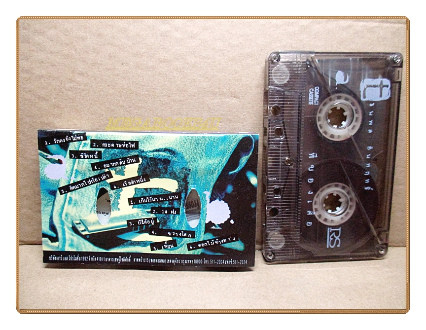 เทปเพลงไทยเพื่อชีวิต ธนพล อินทฤทธิ์ ชุด ทีของเสือ