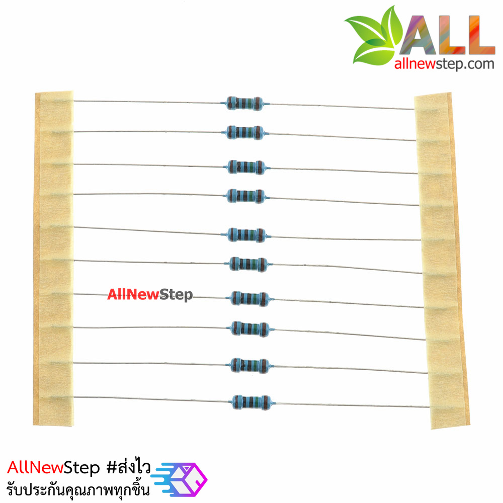 ตัวต้านทาน 30K 1/4W Metal film 1% จำนวน 10 ชิ้น