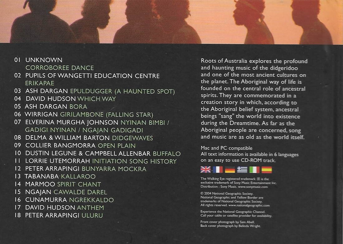 CD,National Geographic - Music Explorer Roots Of Australia (Various Artists)(2004)(Germany)
