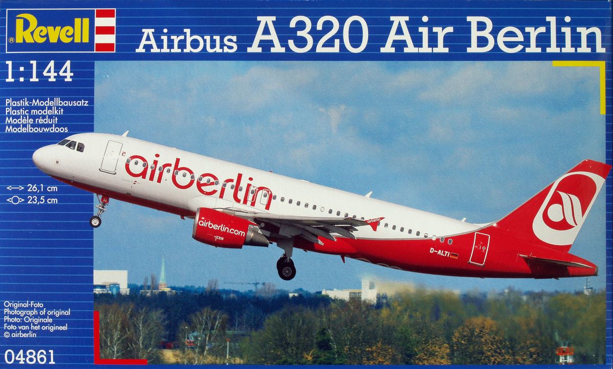 1/144 Airbus A320 Air Berlin