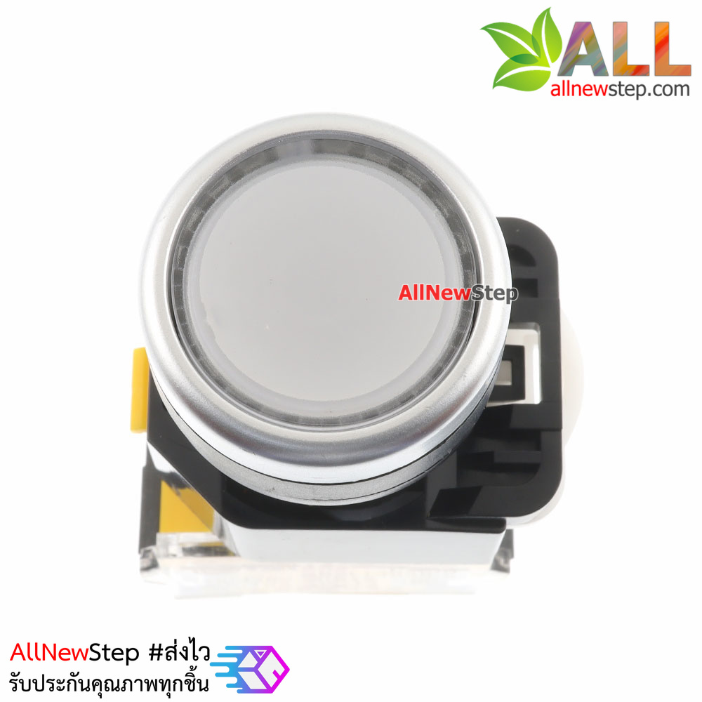 สวิตช์กดติดปล่อยดับ/กดดับปล่อยติด/รีเซตสวิตช์ la38 AC DC 10A ปุ่มกดสีขาว