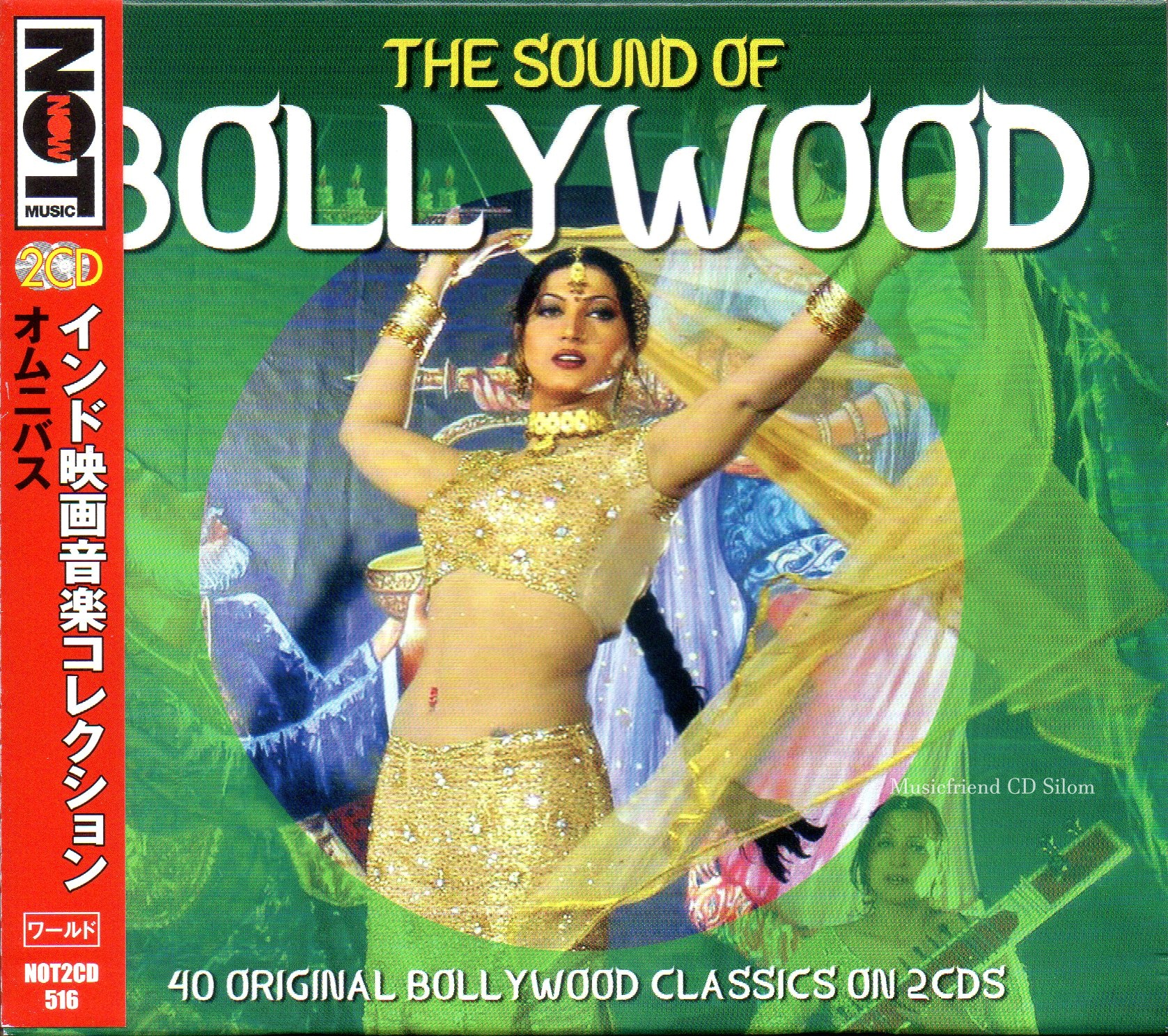 CD,The Sound of Bollywood 40 Original Bollywood Classics(2CD)(2013)(Various Artists)(EU)