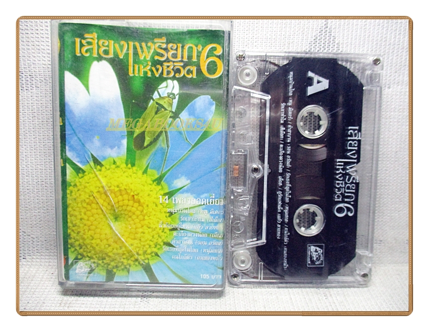 เทปเพลงไทยเพื่อชีวิต เสียงเพรียกแห่งชีวิตชุด6