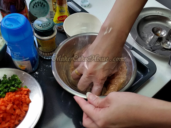 วิธีทำซาลาเปาไส้หมูสับ 2