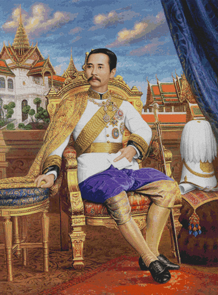 Pinn พระปิยมหาราช (ประทับนั่ง)
