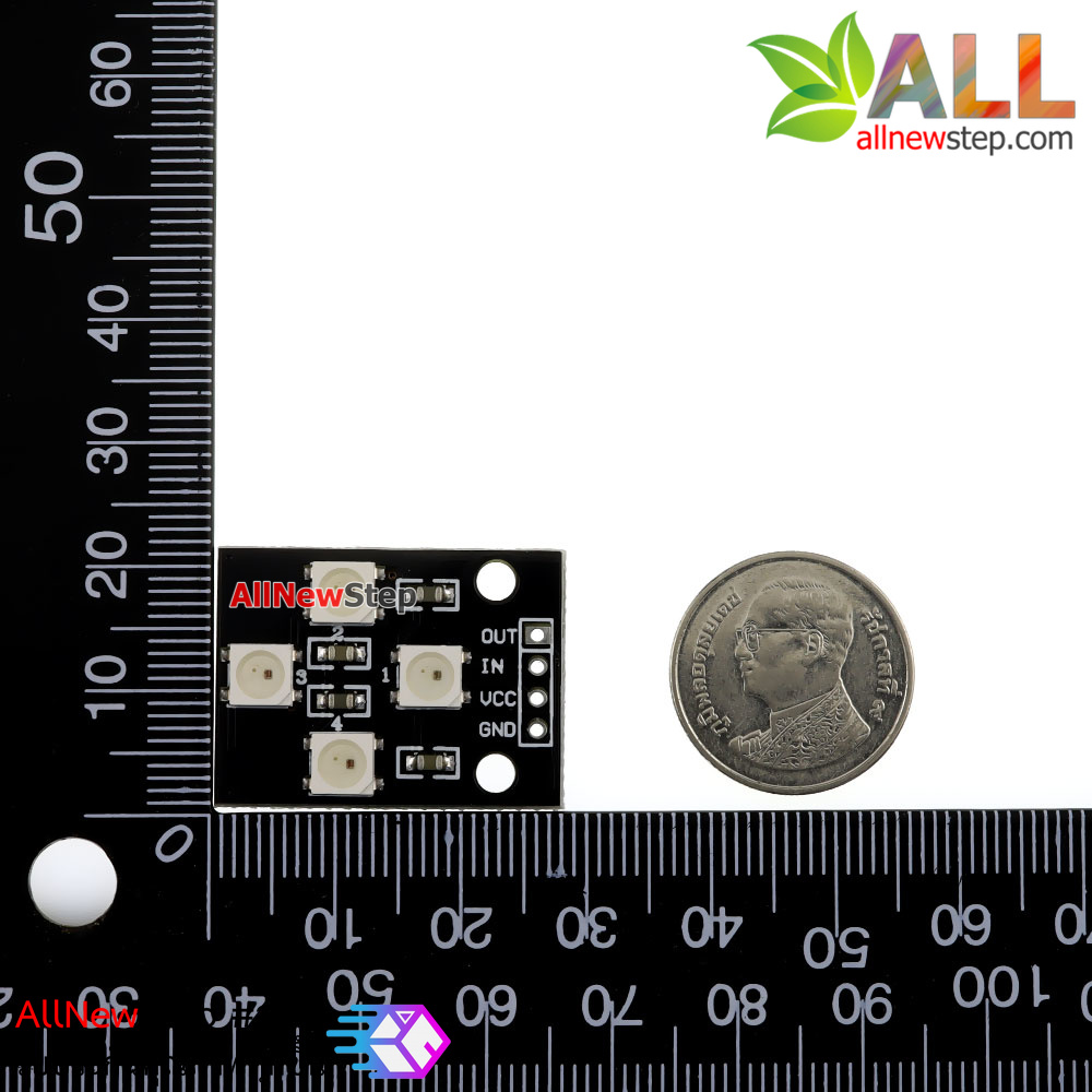 โมดูลไฟ LED RGB Electronic building block WS2812B LED module