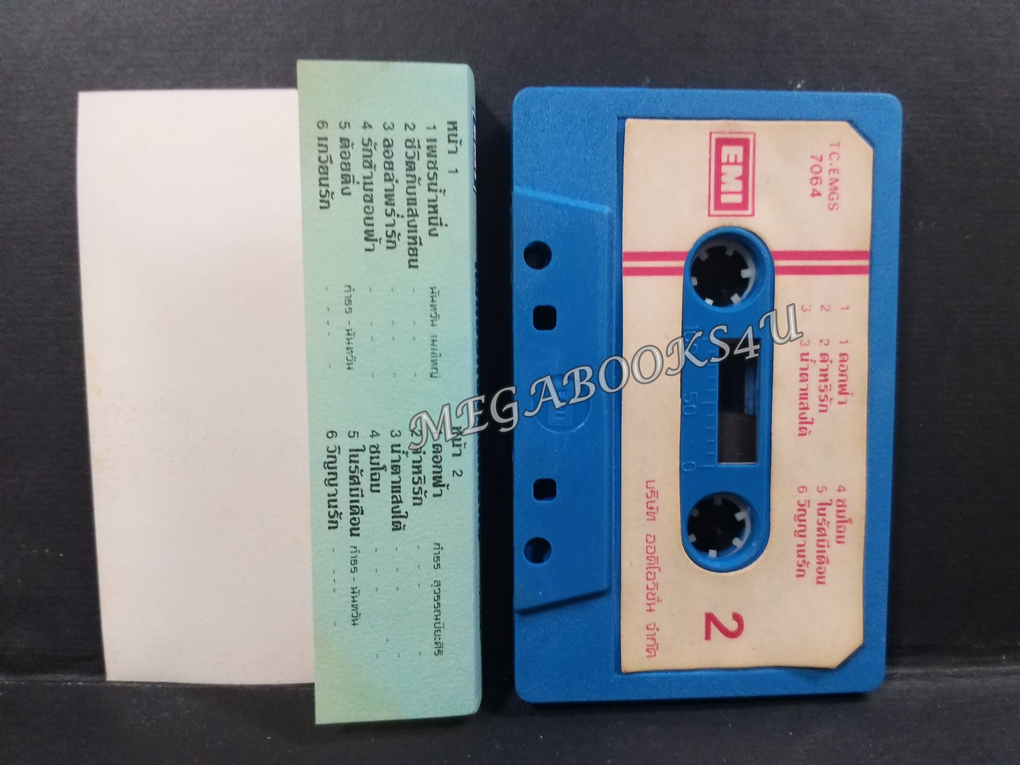 เทปเพลงลูกกรุง กำธร สุวรรณปิยะศิริ นันทวัน เมฆใหญ่ อัลบั้ม เพลงรักจากโลกละคร ไทยทีวีช่อง 4