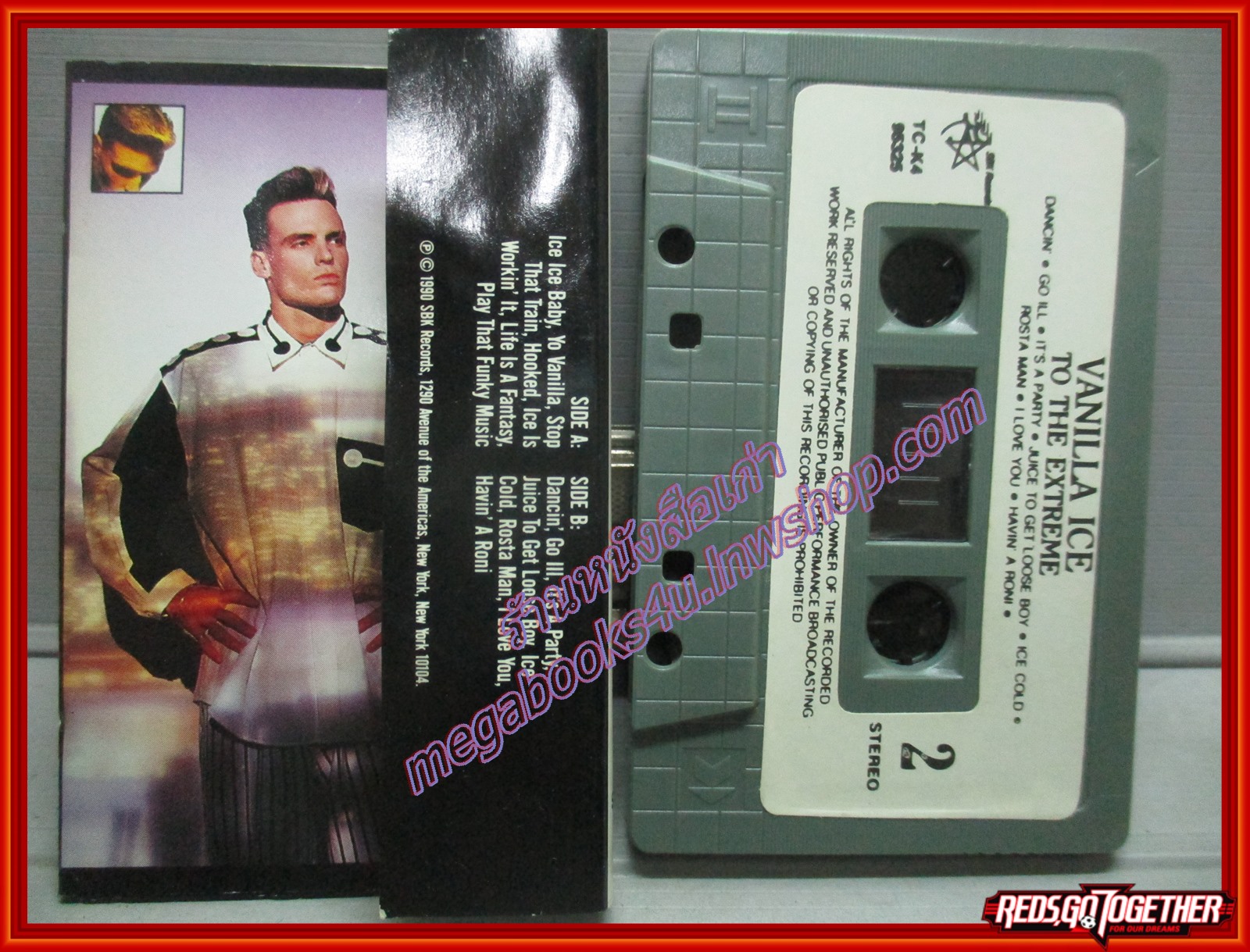 เทปเพลงสากล VANILLA ICE อัลบั้ม TO THE EXTREME