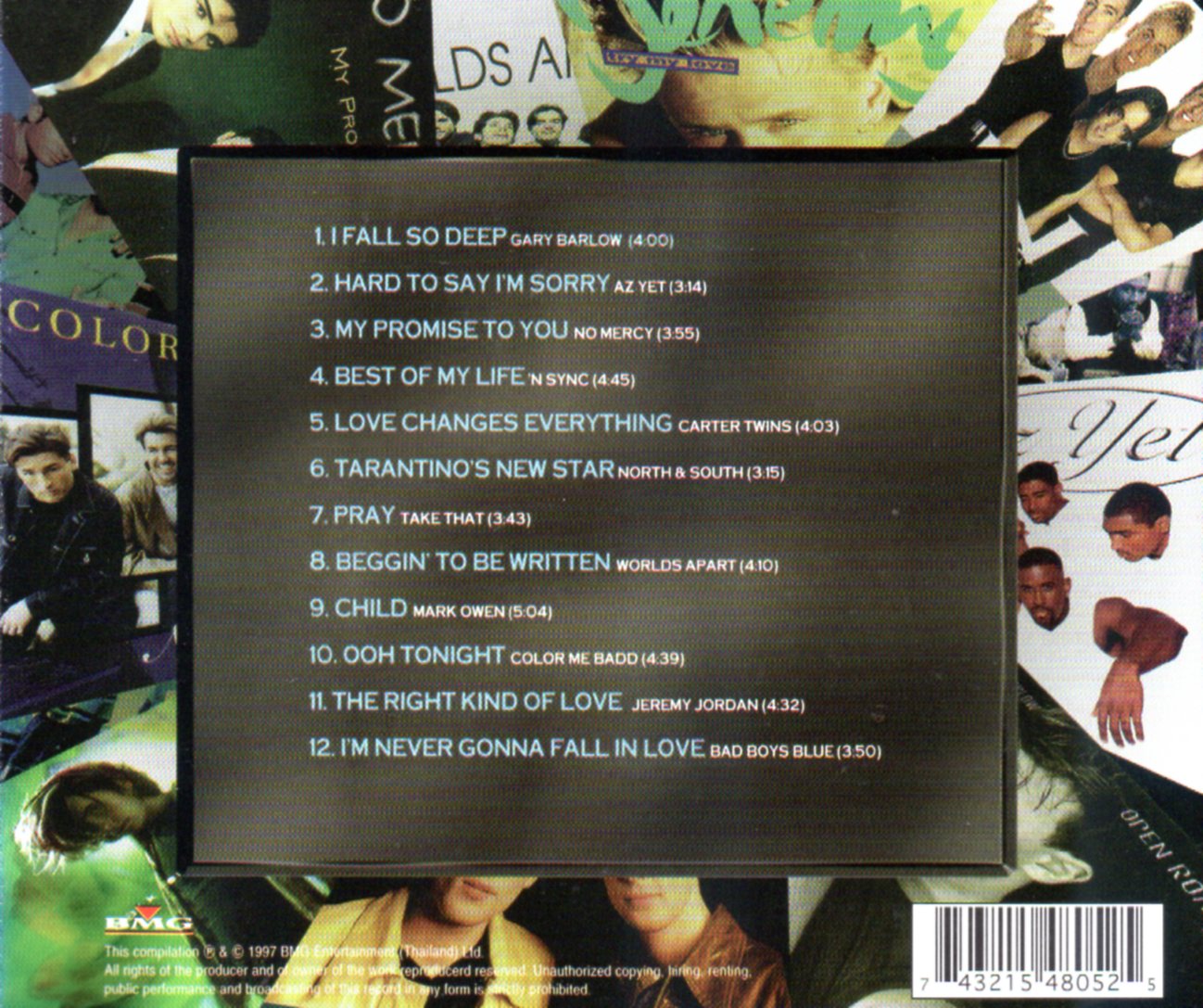 CD,Boys! Boys! Boys! (Various Artists)(1997)(Thai)