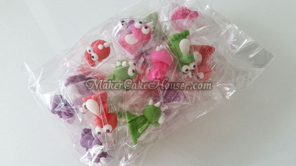 ตุ๊กตาไอซิ่งรูปไดโนเสาร์น่ารัก ( 20 ชิ้น )