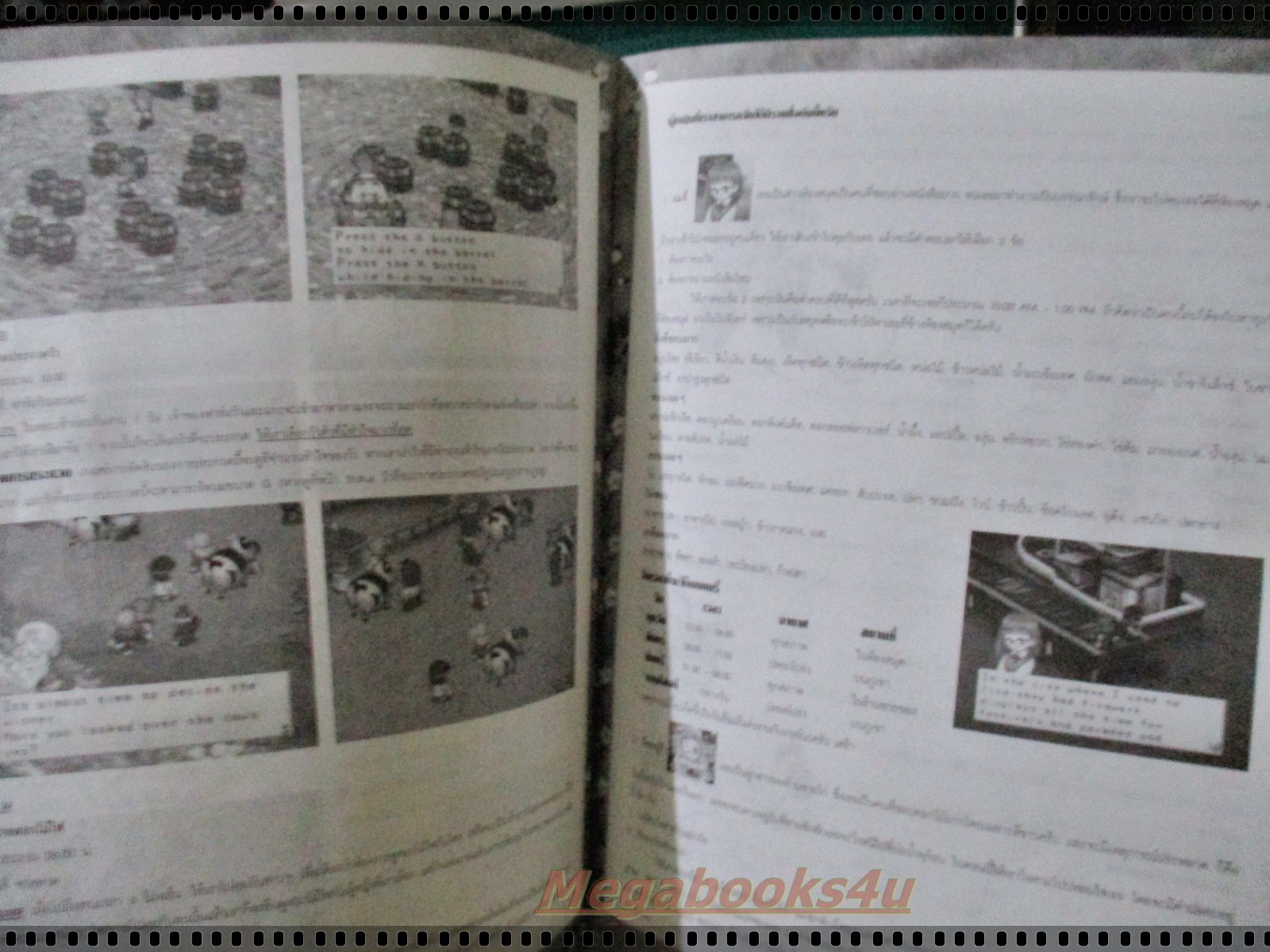 หนังสือคู่มือเกมส์ HARVEST MOON BACK TO NATURE