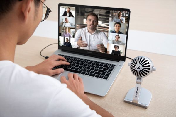 Saramonic Smart MTV500 ไมโครโฟน USB แบบตั้งโต๊ะ