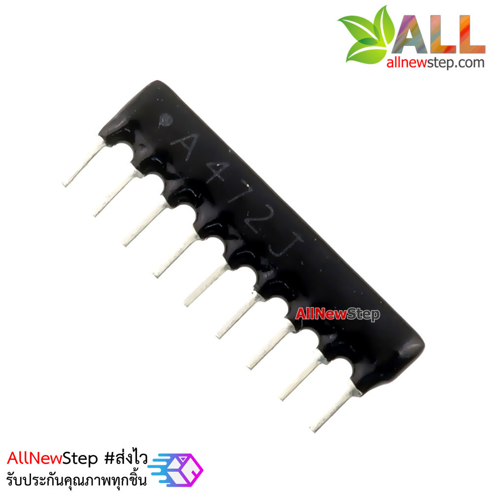 1/8W 4.7K 9Pins A type 5% RESISTOR NETWORK