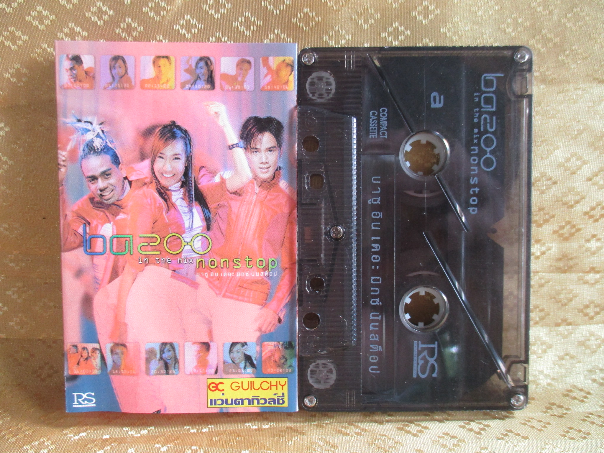 เทปเพลงไทยสากล BAZOO บาซู อัลบั้ม BAZOO IN THE MIX NONSTOP