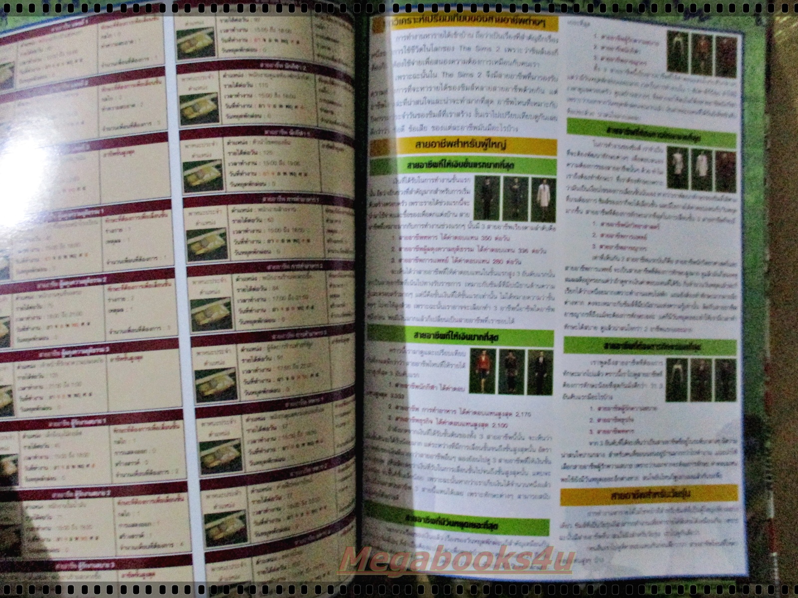 หนังสือคู่มือเกมส์ THE SIMS 2