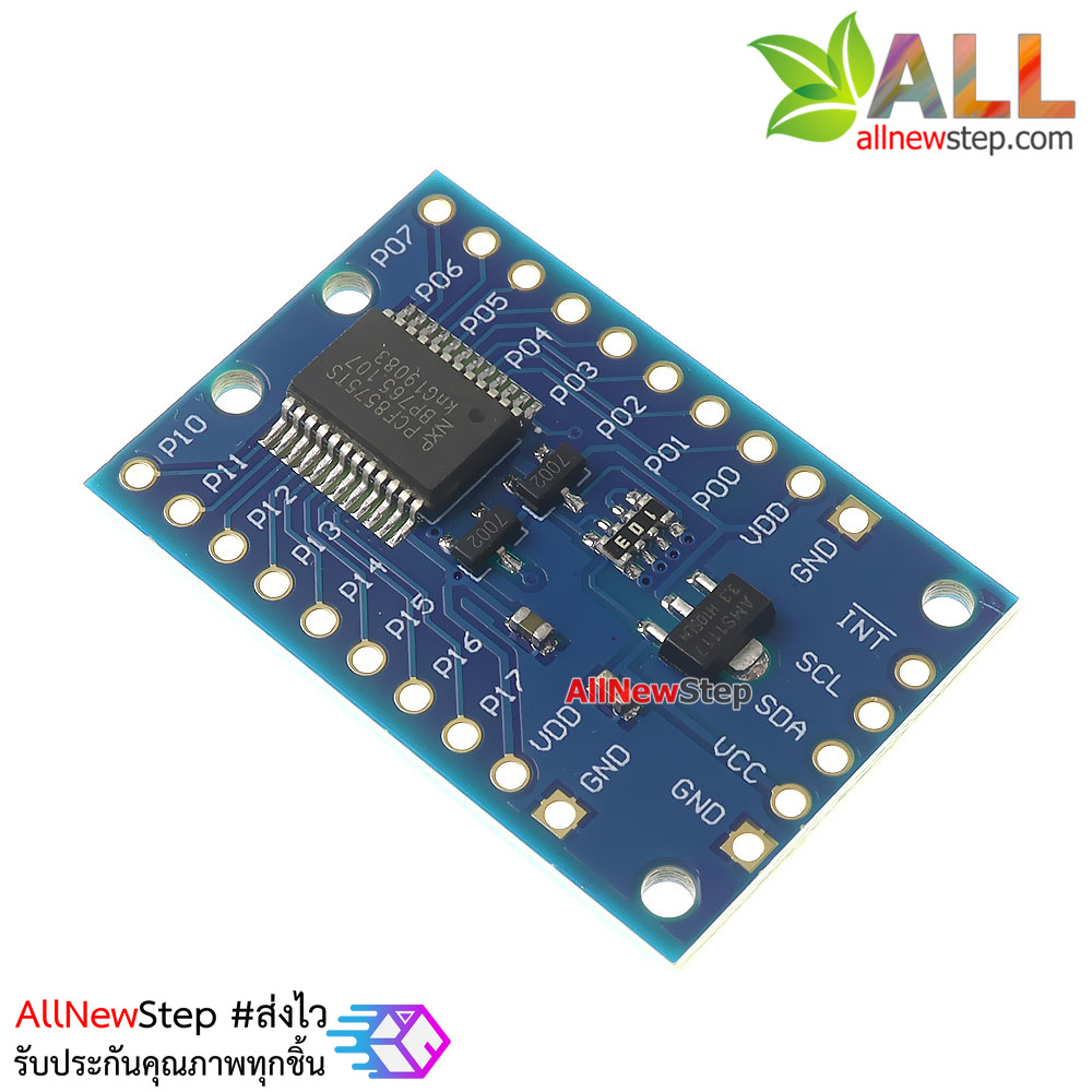 โมดูล PCF8575 module สำหรับขยายขา IO 16 ช่อง แบบ i2c PCF8575 MODULE EXTENDED IO PORT
