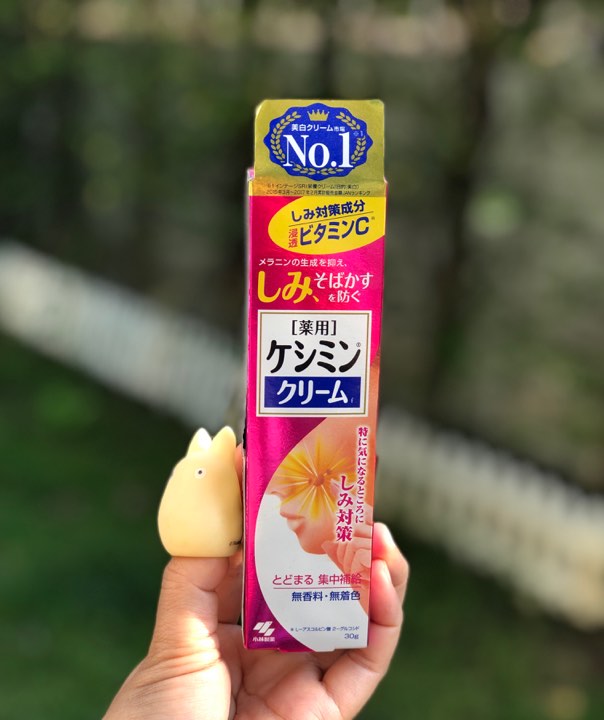 พร้อมส่ง Kobayashi Keshimin Cream 30g ครีมลดฝ้ากระ จุดด่างดำและรอยสิวจากญี่ปุ่น **พิเศษแถมน้ำตบขวดเล็ก**