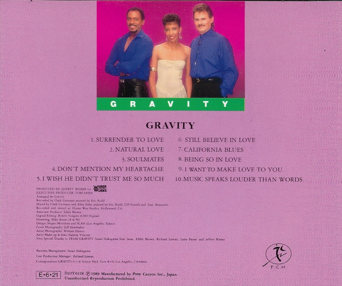 Used CD,Gravity - Gravity (A)(1989)(Japan)