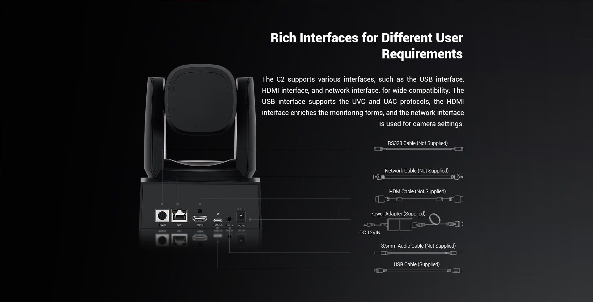 HollyLand - กล้อง PTZ รุ่น Arocam C2