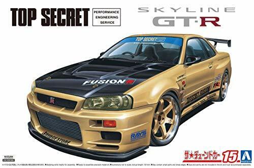 1/24 1/24 Top Secret BNR34 Skyline GT-R '02