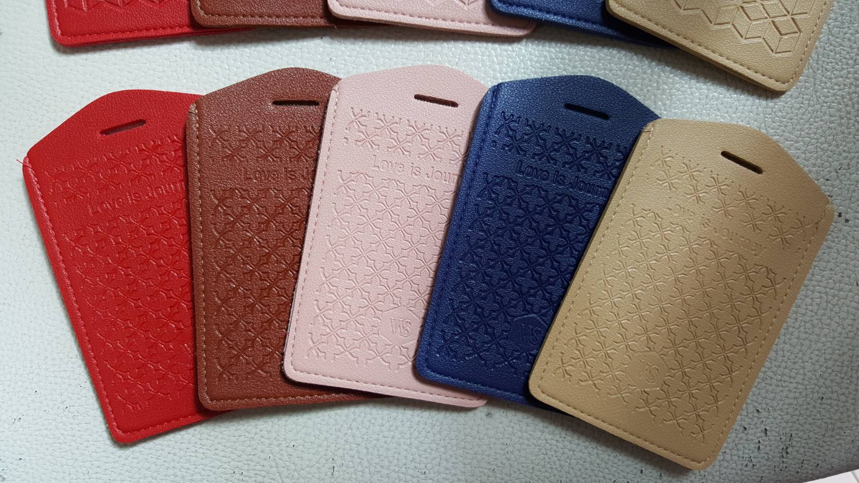 แท็กห้อยกระเป๋าหนัง#805