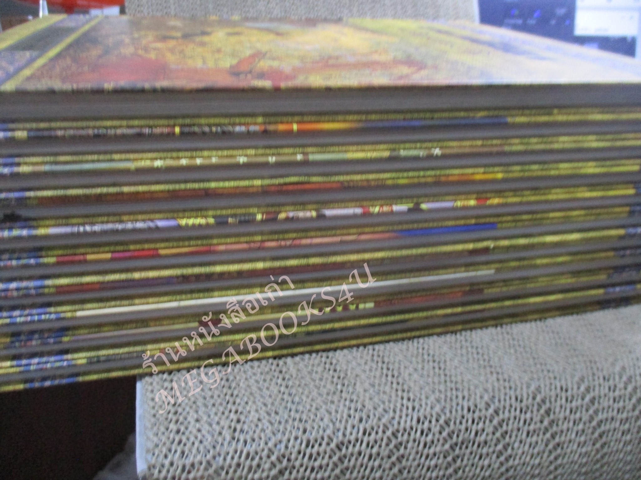 หนังสือ ทศชาติแห่งพระบารมี ครบชุด10ชาติ 10 เล่ม โดย ธีระพันธ์ ลอไพบูลย์ สภาพดี สวย