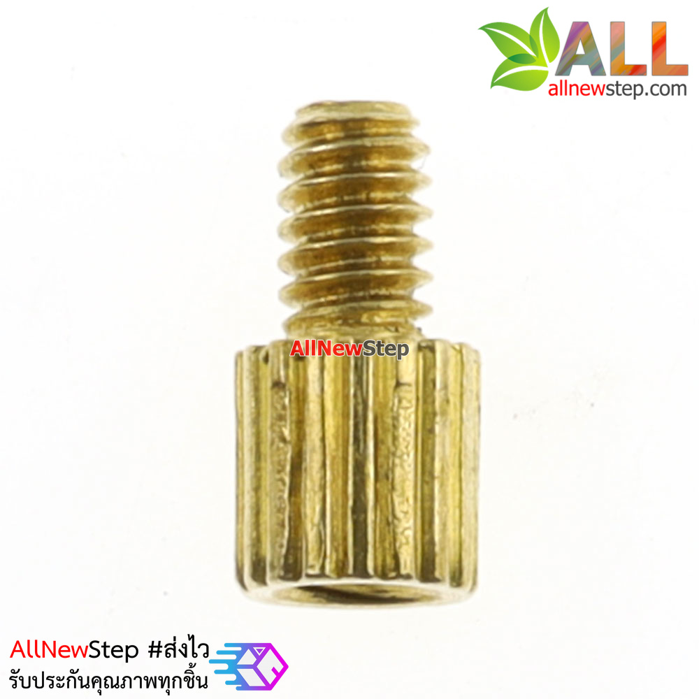 น็อตทองเหลือง NUT M2 ขนาด 3+3mm