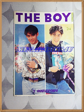 นิตยสารTHE BOY ฉบับที่024, ปี2535ปก ทัช ณ ตะกั่วทุ่ง,เจ เจตริน