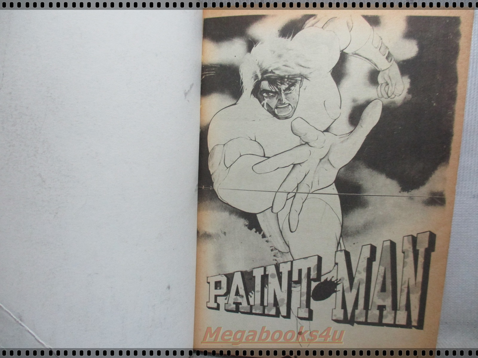 การ์ตูนเก่าเพ้นท์แมน เล่มเดียวจบ