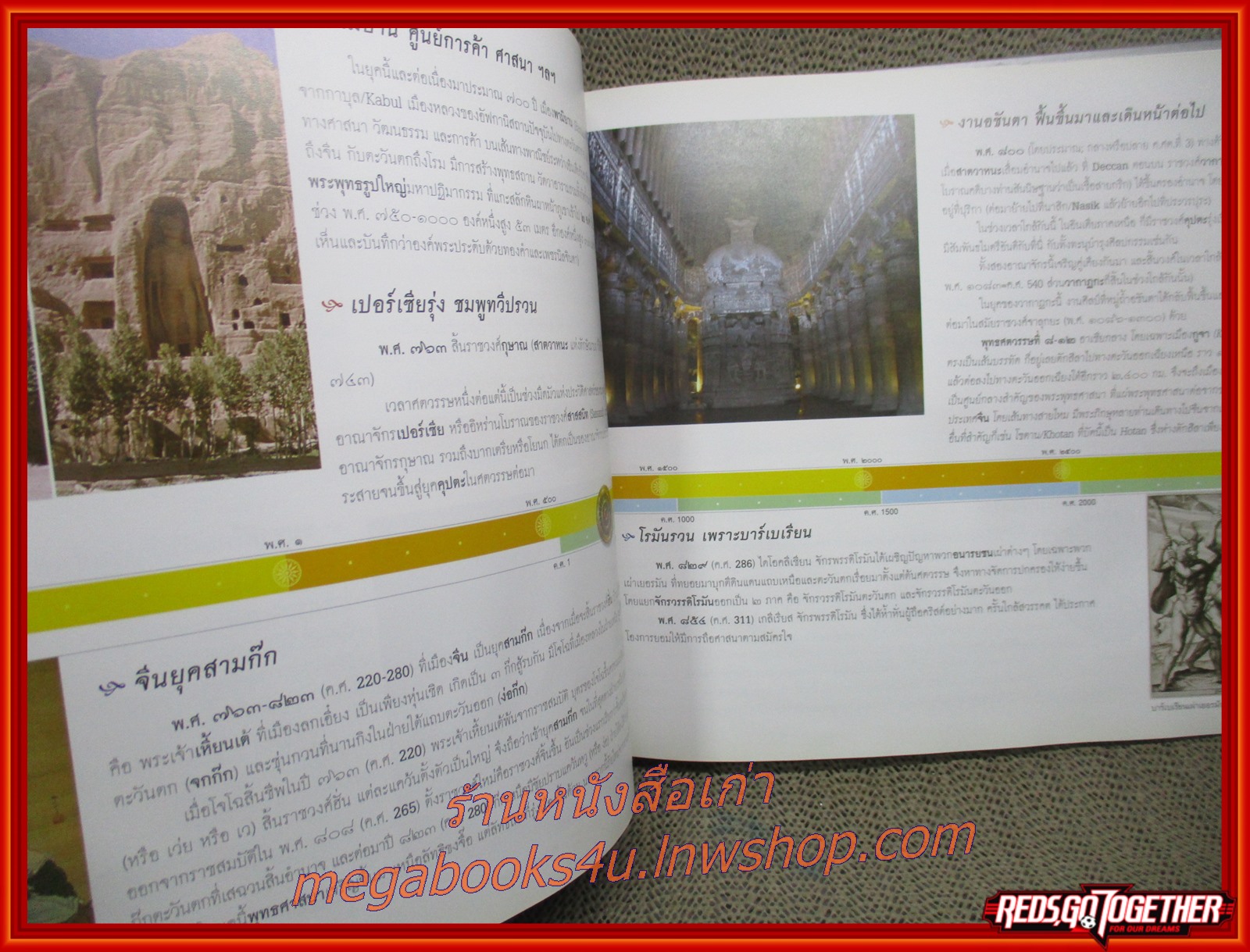หนังสือ กาลานุกรม พระพุทธศาสนาในอารยธรรมโลก (ปกอ่อน)