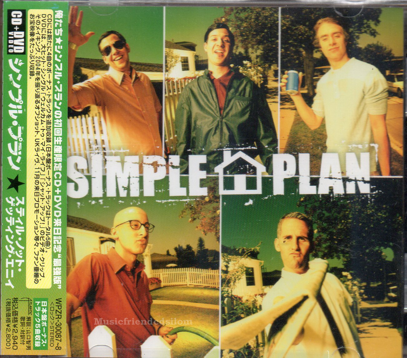 CD+DVD,Simple Plan - Still Not Getting Any Tour Edition (2004)(Japan)