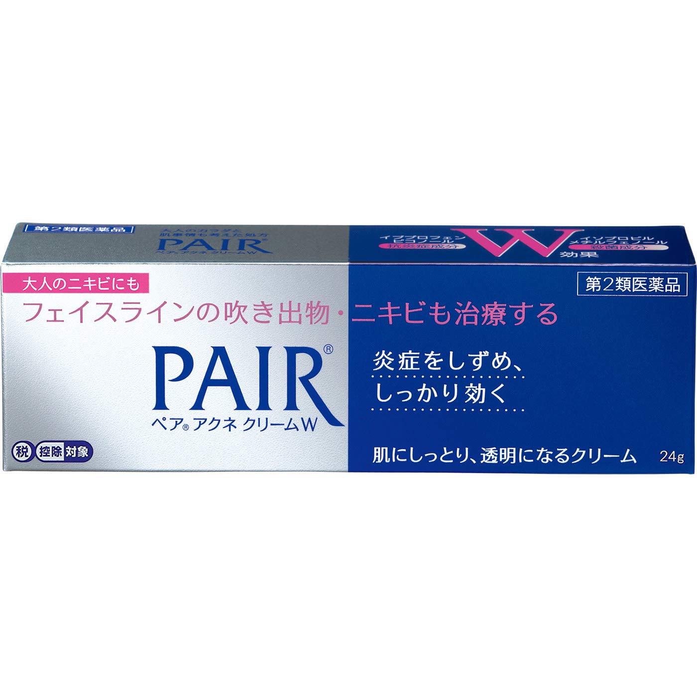 พร้อมส่ง ครีมแต้มสิวจากญี่ปุ่น Pair Acne Cream W 24g ครีมแต้มสิวญี่ปุ่น ขายดีอันดับ 1 ช่วยลดอาการบวมแดง ให้สิวยุบเร็ว
