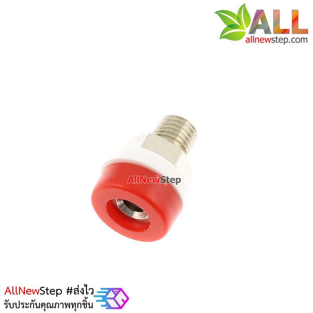 2mm Banana Jack Socket สีแดง จำนวน 1 ชิ้น