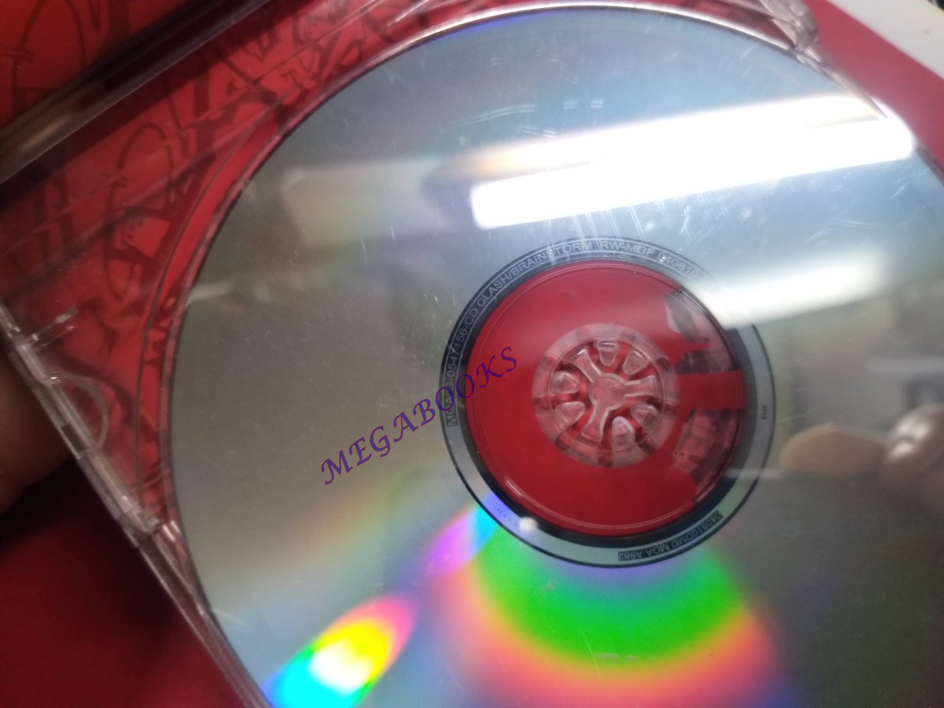 ซีดีเพลงไทยสากล CLASH แคลช อัลบั้ม BRAINSTORM เบรนสตรอม /// ปกสวย แผ่นสวย (มีรอยขีดนิดนึง)