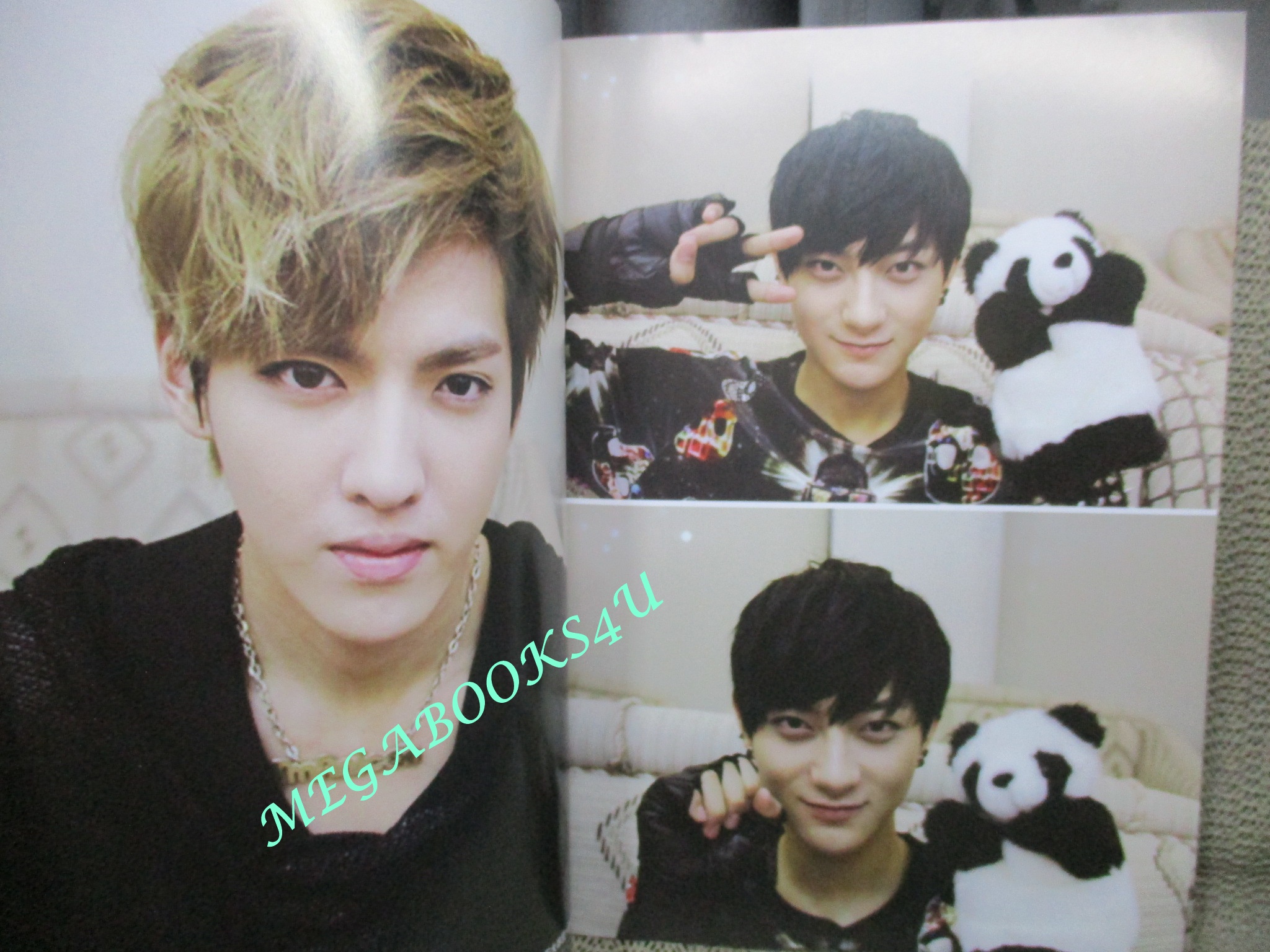 หนังสือ RECORDING OF KRIS & TAQ / Wú Yìfán คริส อู๋ / HUANG ZI TAO /TAQ , IN MEMORY DURING 2012-2013
