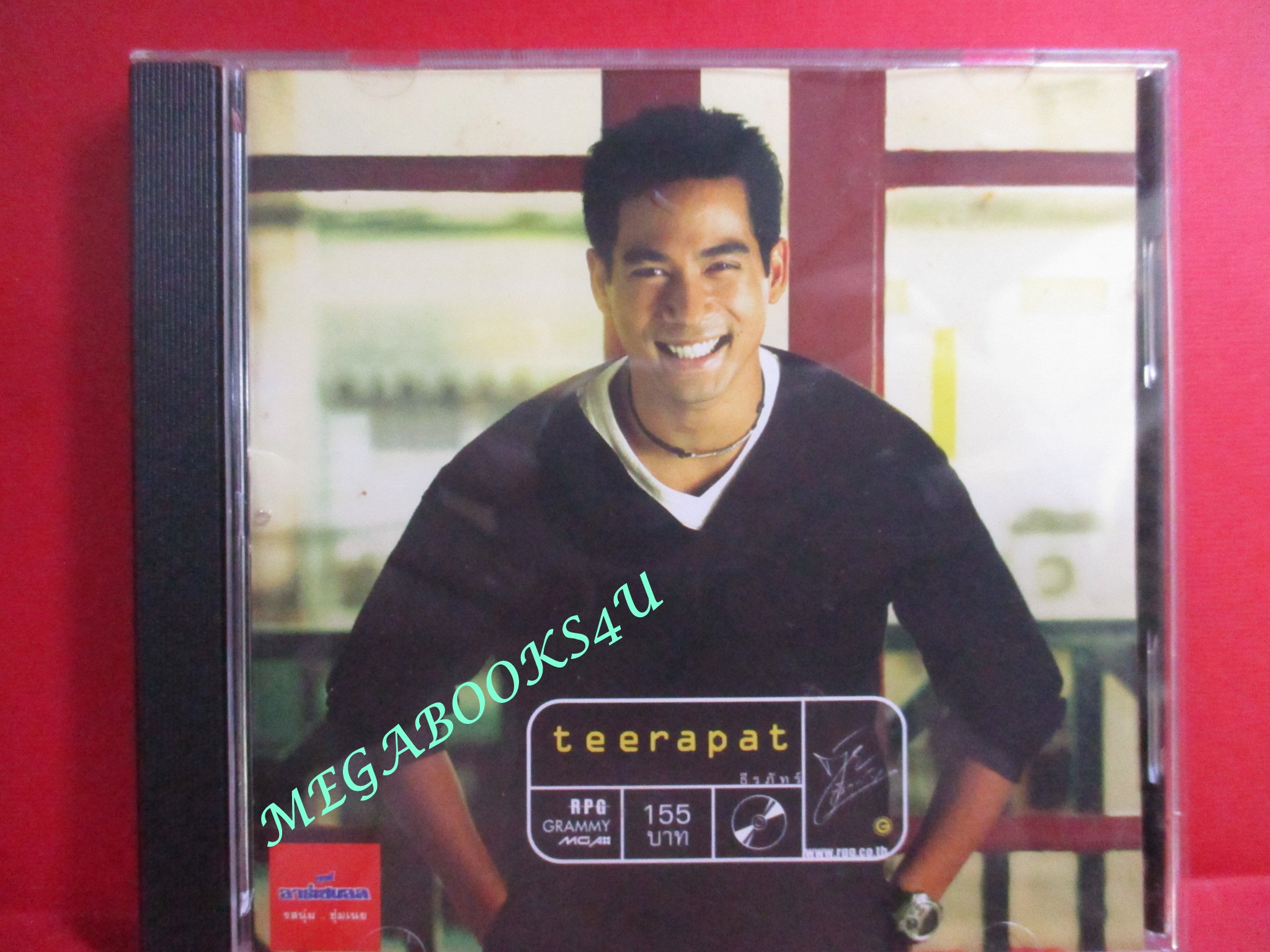 ซีดีเพลงไทยสากล ธีรภัทร์ สัจจกุล ชุด TEERAPAT /// ปกสวย แผ่นสวย มีรอยนิดเดียว