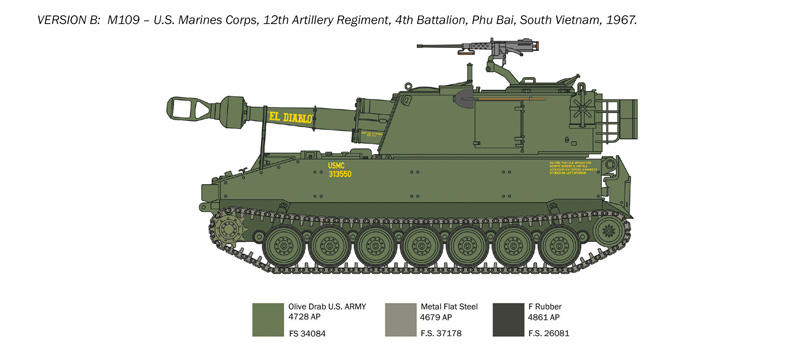 1/35 M109 A2/A3/G