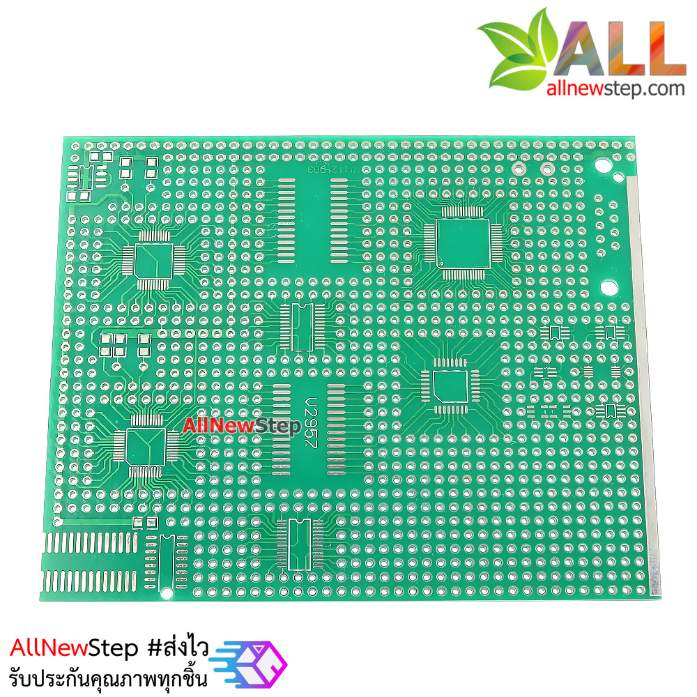 PCB แผ่นปริ๊นอเนกประสงค์ pcb smd universal ขนาด 9x11 สีเขียว