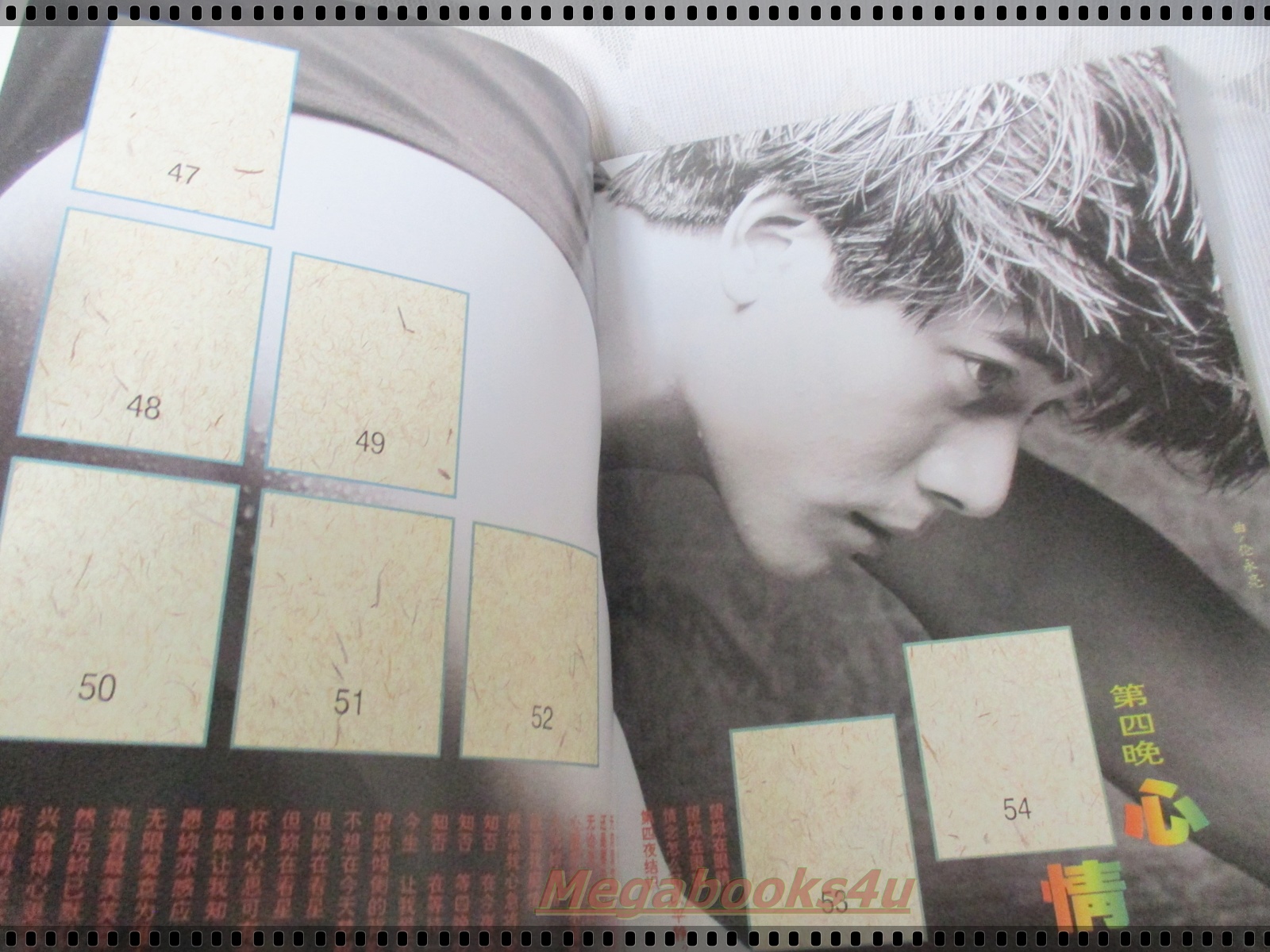 อัลบั้มภาพดาราฮ่องกง AARON KWOK กัวฟู่เฉิง (สติ๊กเกอร์)