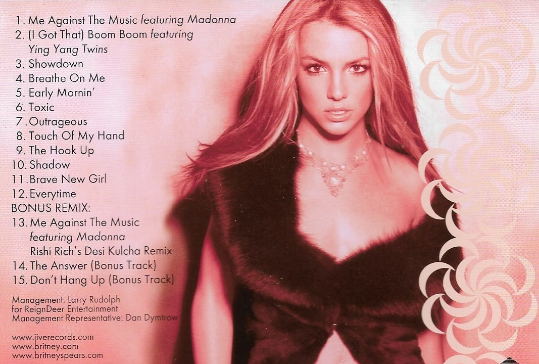 Used CD,Britney Spears - In The Zone (A)(2003)(Japan)
