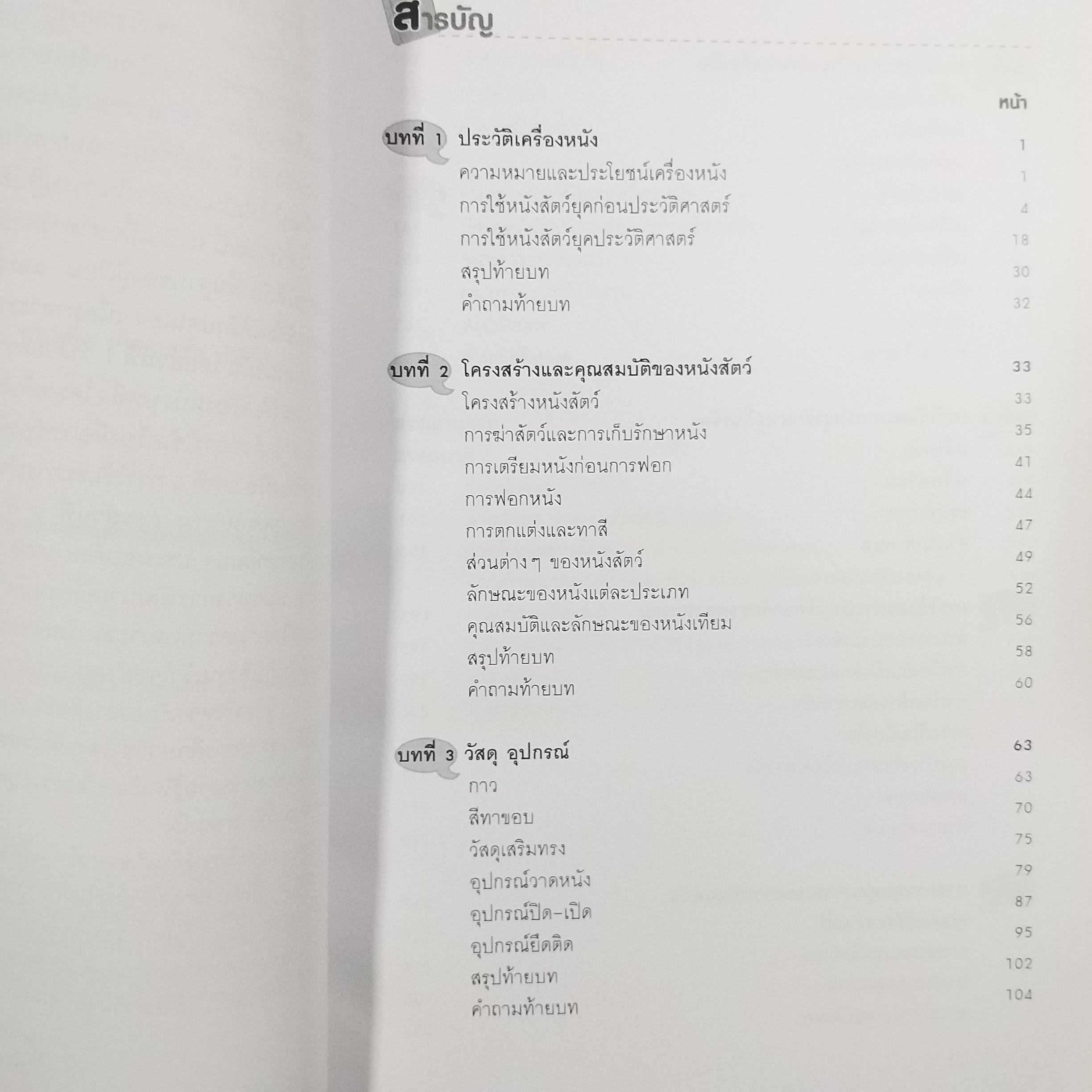 เครื่องหนังทฤษฎีสู่การปฏิบัติ โดย อ.สมควร สนองอุทัย สภาพ 90%