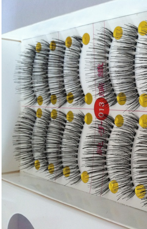 V-013 ขนตาเอ็นใส(ราคาส่ง)ขั้นต่ำ 15 เเพ็ค คละเเบบได้