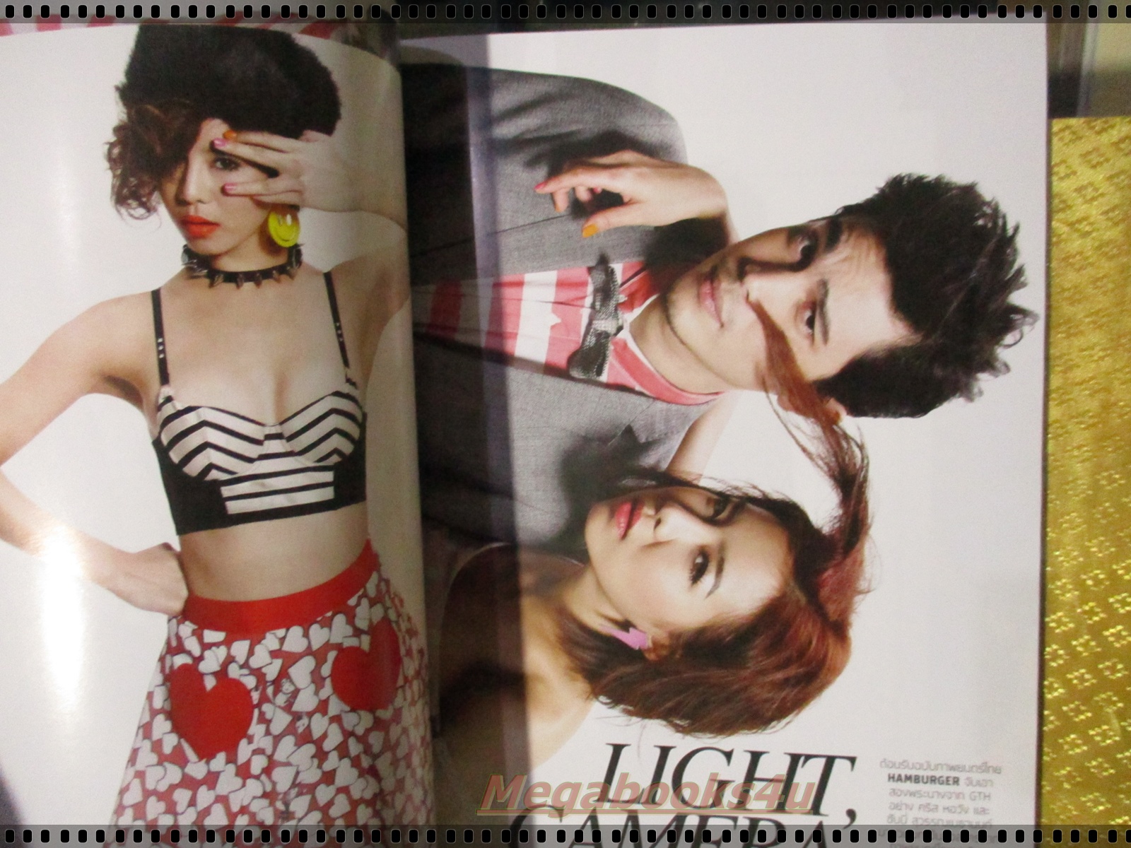 นิตยสารHAMBURGER เล่ม169 ปี2555 ปก ซันนี่ คริส หอวัง