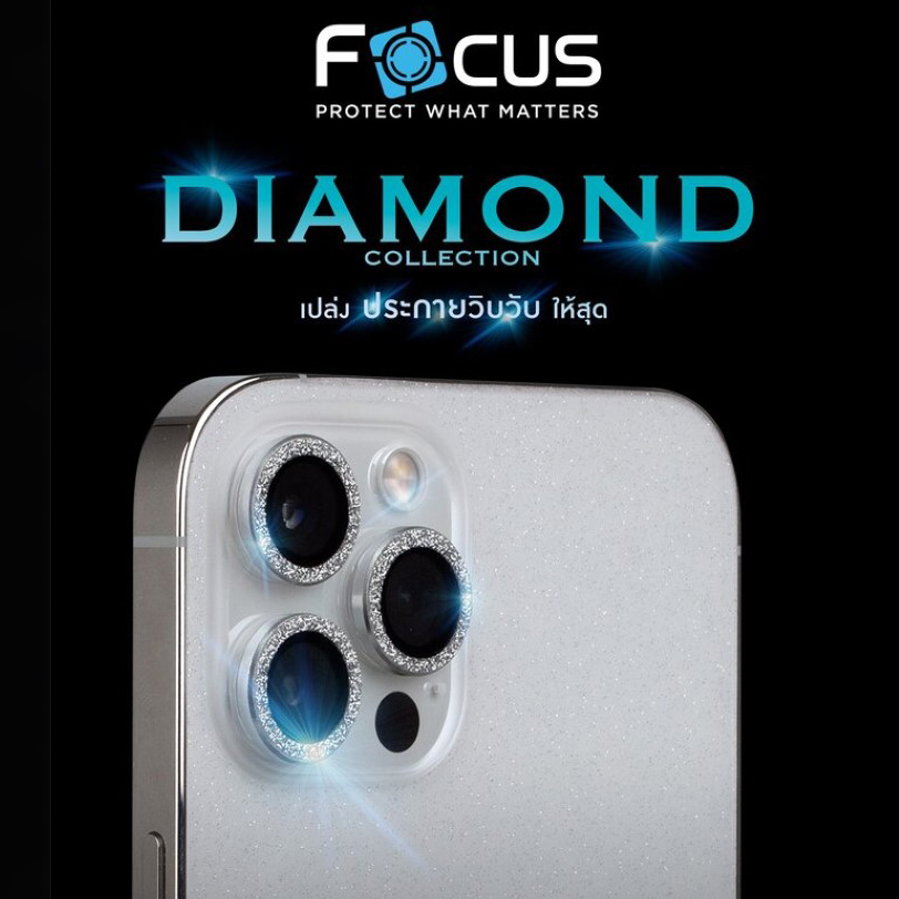 Focus IRON RING Lens Camera แหวนกันรอยเลนส์กล้อง ใช้สำหรับ iPhone 12 Pro Max 12 Pro 12 mini ใบกำกับภาษี