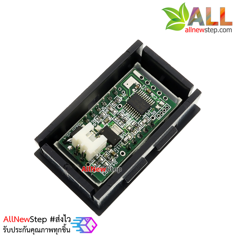 LED 0.56 Voltage Meter Mini Digital Voltmeter DC 5-28V สีน้ำเงิน