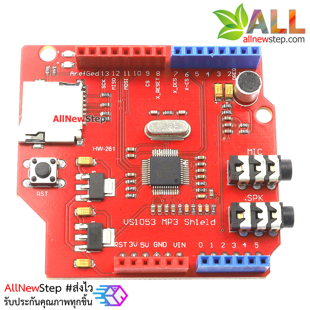 MP3 VS1053 MP3 Uno R3 shield board with TF card for Arduino