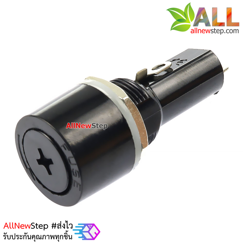 กระบอกฟิวส์ขนาด 6x30mm fuse holder fuse cross knob holder