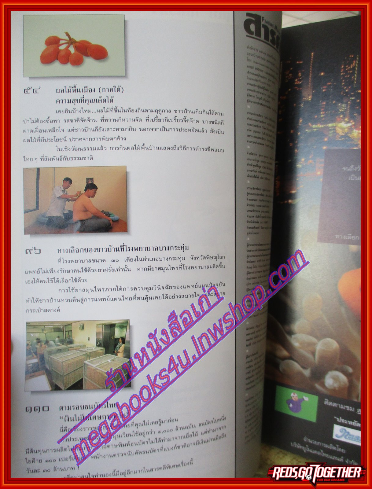 นิตยสารสารคดี ฉบับที่166 ธันวาคม 2541 ปีที่14 ผลไม้พื้นเมือง,โรงพยาบาลทางเลือก,ธนบัตร,อุทยานฯภูเรือ